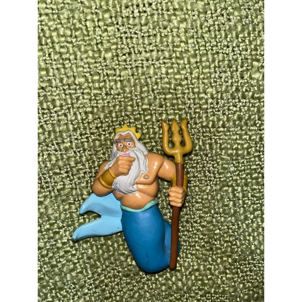 Disney The Little Mermaid King Triton 3.75" Loose PVC Figure‎ Applause